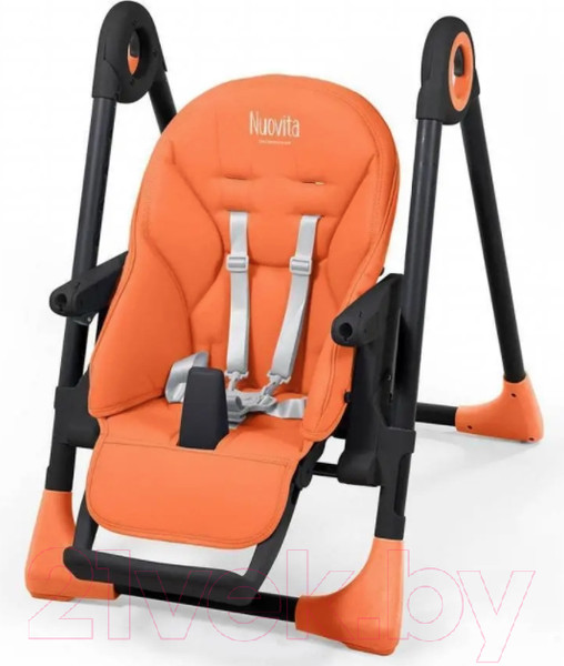 Изображение товара Стульчик для кормления Nuovita Lembo (оранжевый/черный)