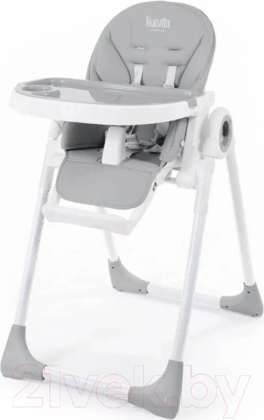 Изображение товара Стульчик для кормления Nuovita Lembo (серый/белый)