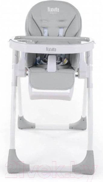 Изображение товара Стульчик для кормления Nuovita Lembo (серый/белый)