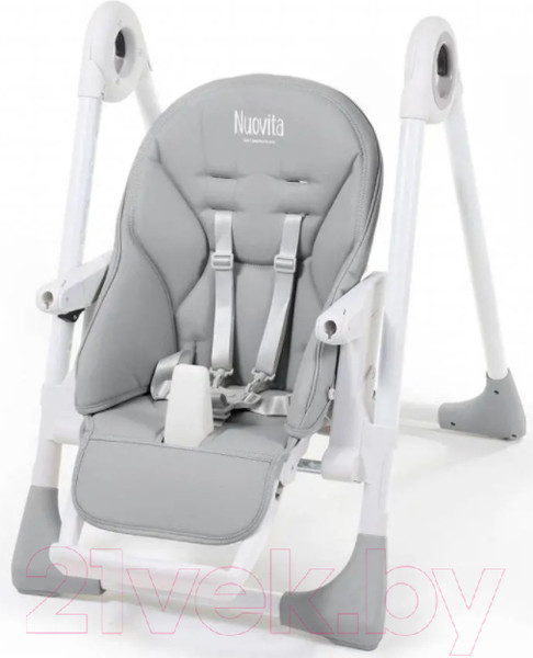 Изображение товара Стульчик для кормления Nuovita Lembo (серый/белый)