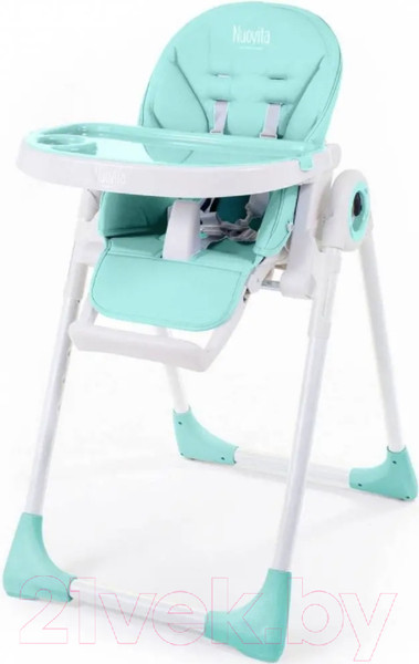 Изображение товара Стульчик для кормления Nuovita Lembo (тиффани/белый)