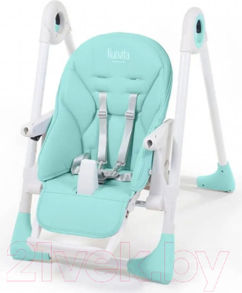 Изображение товара Стульчик для кормления Nuovita Lembo (тиффани/белый)
