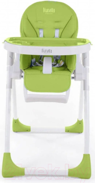 Изображение товара Стульчик для кормления Nuovita Lembo (зеленый/белый)