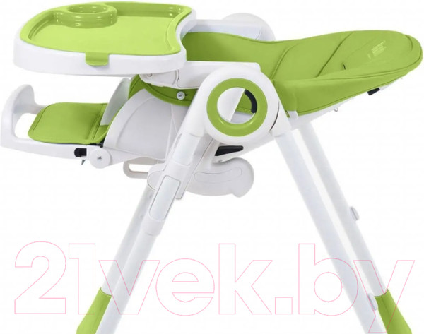 Изображение товара Стульчик для кормления Nuovita Lembo (зеленый/белый)