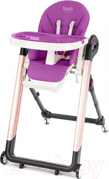 Изображение товара Стульчик для кормления Nuovita Orbita (пурпурный/розовый)