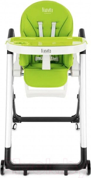 Изображение товара Стульчик для кормления Nuovita Orbita (зеленый/серебристый)