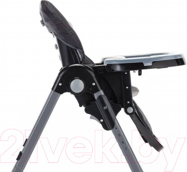 Изображение товара Стульчик для кормления Nuovita Pratico (темно-серый/серый)