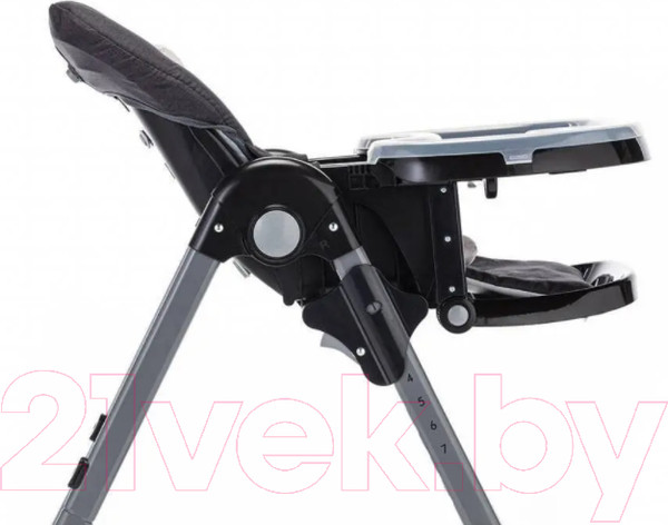 Изображение товара Стульчик для кормления Nuovita Pratico (темно-серый/серый)