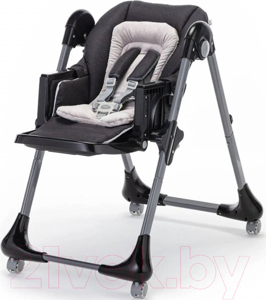 Изображение товара Стульчик для кормления Nuovita Pratico (темно-серый/серый)