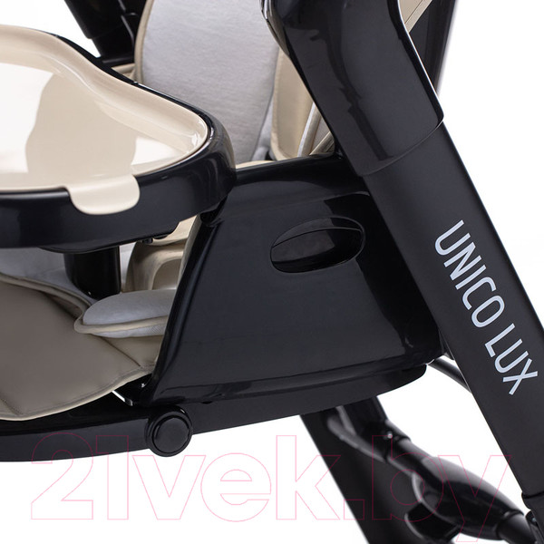Изображение товара Стульчик для кормления Nuovita Unico Lux Nero (латте/черный)