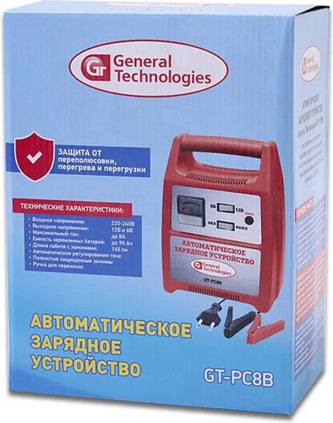 Изображение товара Зарядное устройство для аккумулятора General Technologies GT-PC8B / 043919
