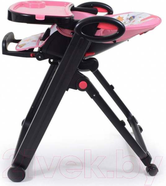 Изображение товара Стульчик для кормления Nuovita Futuro Nero (розовый космос)