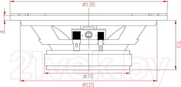 Изображение товара Коаксиальная АС Урал AC-M130 Молот