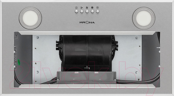 Изображение товара Вытяжка скрытая Krona Ambra 600 PB / КА-00001393 (нержавеющая сталь)