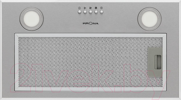 Изображение товара Вытяжка скрытая Krona Ambra 600 PB / КА-00001393 (нержавеющая сталь)