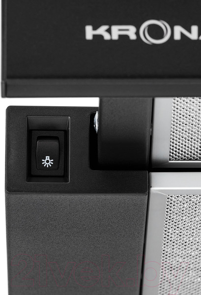 Изображение товара Вытяжка телескопическая Krona Kamilla 450 / КА-00001799 (черный)