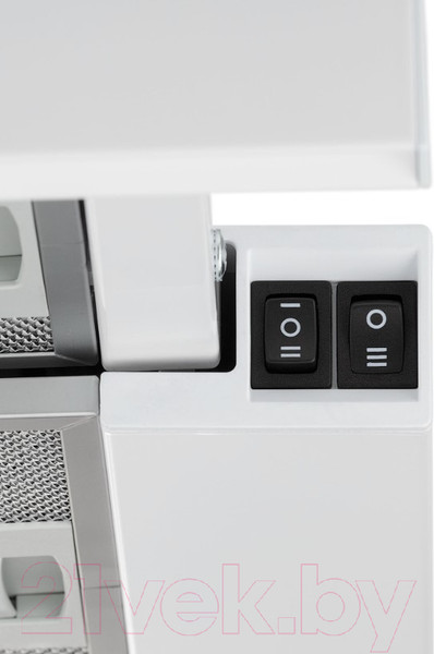 Изображение товара Вытяжка телескопическая Krona Kamilla 450 / КА-00001800 (белый)