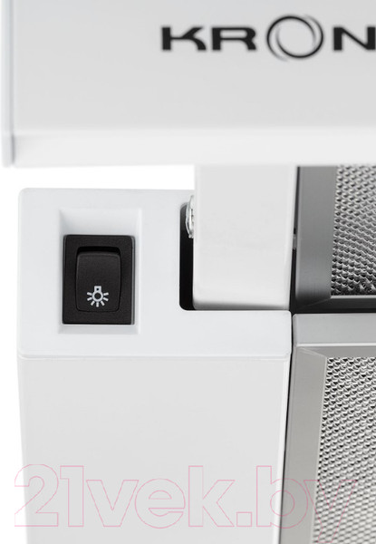 Изображение товара Вытяжка телескопическая Krona Kamilla 450 / КА-00001800 (белый)