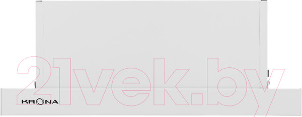 Изображение товара Вытяжка телескопическая Krona Kamilla 450 / КА-00001800 (белый)