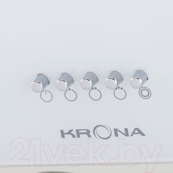 Изображение товара Вытяжка наклонная Krona Gabriele 500 White PB / КА-00001870