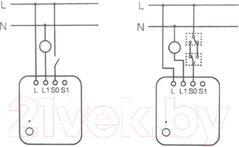 Изображение товара Умное реле Aqara Single Switch Module T1 (No Neutral) / SSM-U02