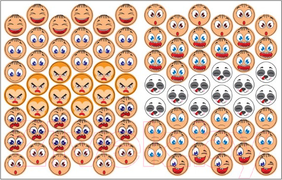 Изображение товара Развивающая книга Мозаика-Синтез Наклейки-смайлики. В зоопарке / МС11240