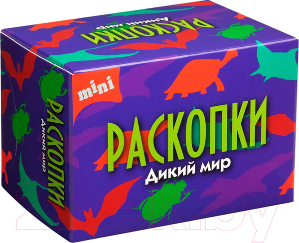 Изображение товара Набор для опытов Раскопки Дикий мир. Мини / DIG-41