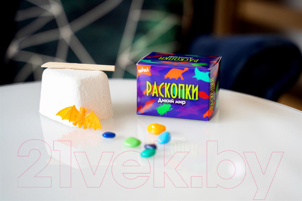 Изображение товара Набор для опытов Раскопки Дикий мир. Мини / DIG-41