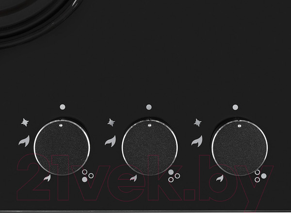 Изображение товара Газовая варочная панель Krona Cortesia 45 BL / КА-00001445