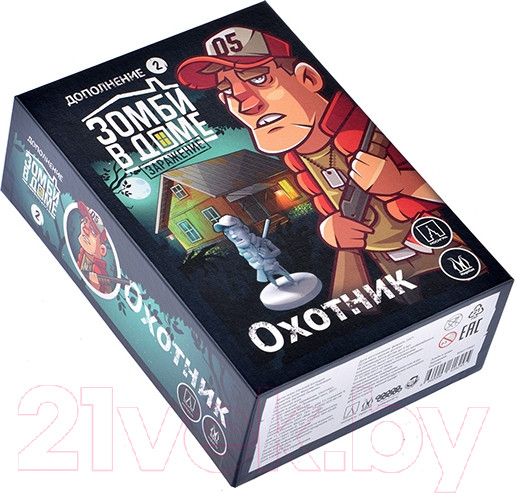 Изображение товара Дополнение к настольной игре Magellan Зомби в доме: Заражение. Охотник / MAG119851