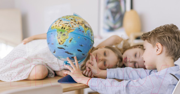 Изображение товара Глобус Globen Зоогеографический с подсветкой / Ве012100249