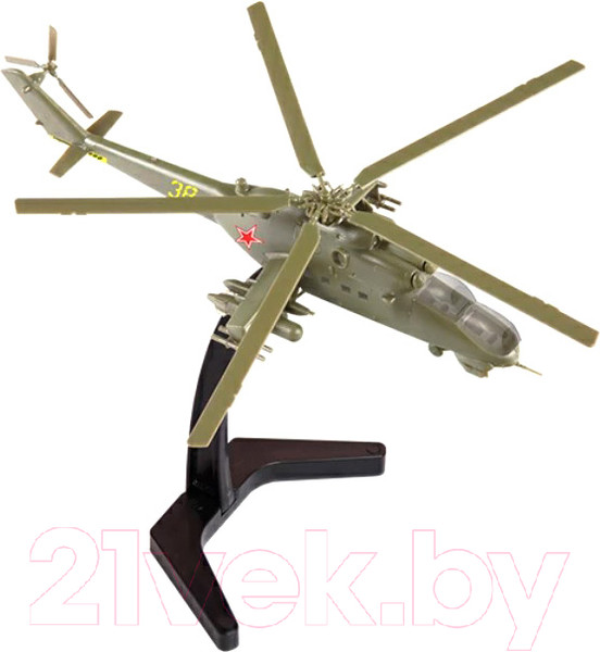 Изображение товара Сборная модель Звезда Советский ударный вертолет Ми-24В / 7403