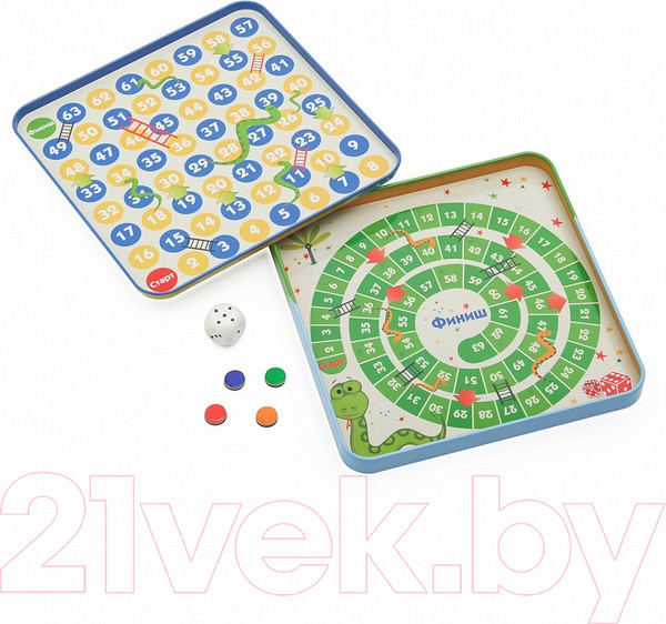 Изображение товара Настольная игра Bumbaram Змеи и лестницы / IM-1003