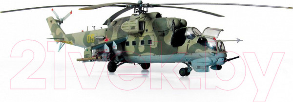 Изображение товара Сборная модель Звезда Советский вертолет Ми-24 В/ВП Крокодил / 7293