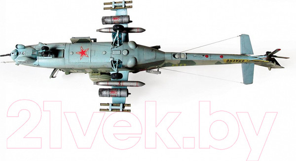 Изображение товара Сборная модель Звезда Советский вертолет Ми-24 В/ВП Крокодил / 7293