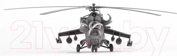 Изображение товара Сборная модель Звезда Советский вертолет Ми-24 В/ВП Крокодил / 7293