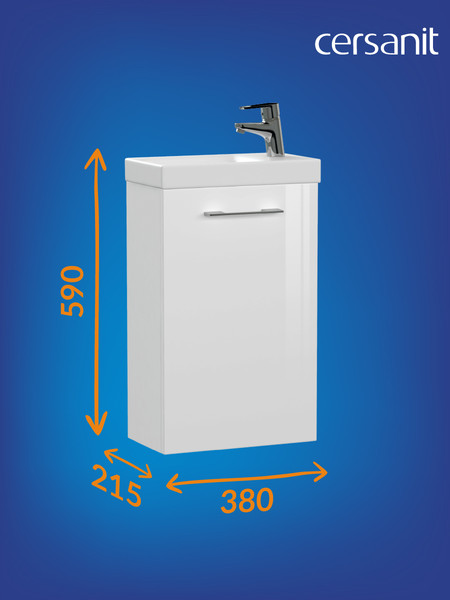Изображение товара Тумба под умывальник Cersanit Lara 40 / SP-SZ-LARA-CO40/Wh
