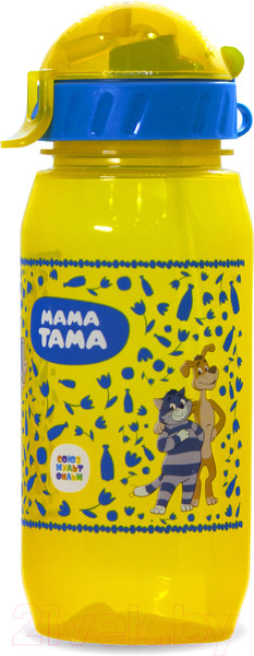 Изображение товара Поильник Мама Тама С силиконовой трубочкой / MT/011 (400мл, желтый)