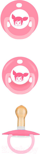 Изображение товара Пустышка Мама Тама Вера. Классическая Латексная / MT/015 (розовый)