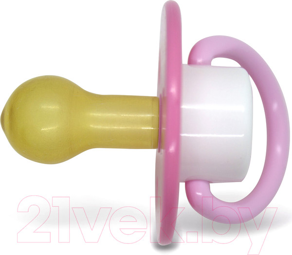 Изображение товара Пустышка Мама Тама Вера. Классическая Латексная / MT/015 (розовый)