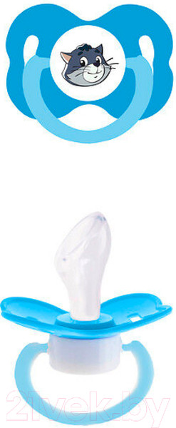 Изображение товара Пустышка Мама Тама Матроскин. Анатомическая Силиконовая / MT/017 (синий)