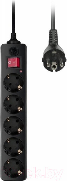 Изображение товара Сетевой фильтр Buro 500SH-1.8-B (черный)