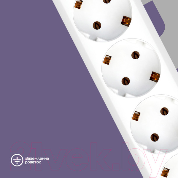 Изображение товара Сетевой фильтр Buro 600SH-16-3-W (белый)