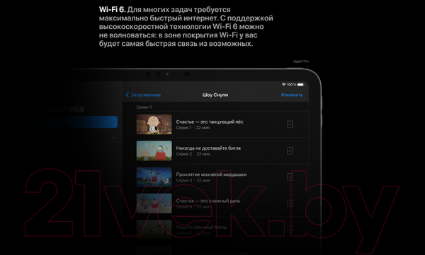 Изображение товара Планшет Apple iPad Pro 11 128GB Wi-Fi A2759 / MNXD3 (серый космос)