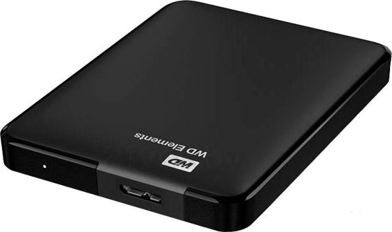 Изображение товара Внешний жесткий диск Western Digital Elements Portable 1TB (WDBUZG0010BBK)