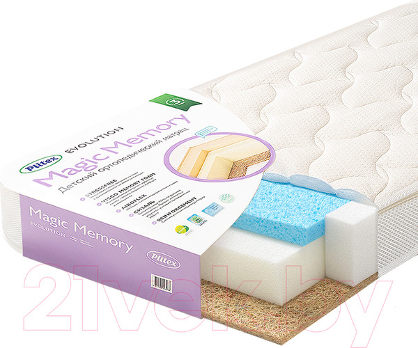 Изображение товара Матрас в кроватку Plitex MagicMemory ММР-119-01