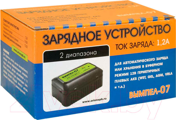 Изображение товара Зарядное устройство для аккумулятора Вымпел 07