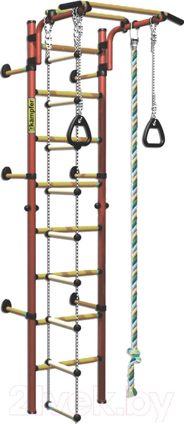 Изображение товара Детский спортивный комплекс Kampfer Strong Kid Wall (красный/желтый, стандарт)