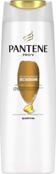 Изображение товара Шампунь для волос PANTENE Интенсивное восстановление (250мл)