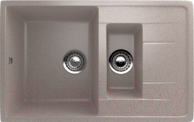 Изображение товара Мойка кухонная Ulgran U-205 (302 песочный)